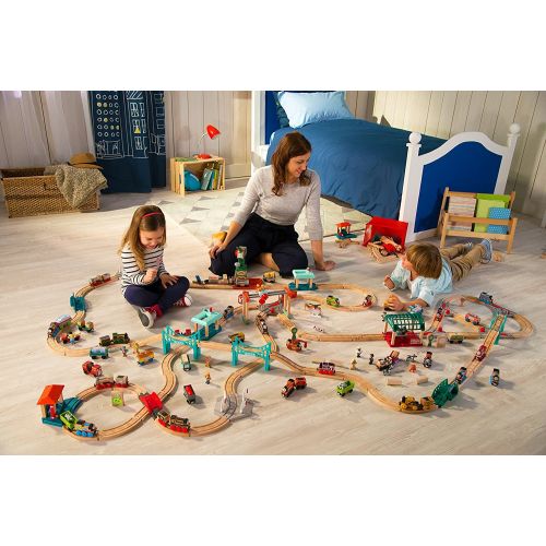  East Coast Bargain and ships from Amazon Fulfillment. Fisher-Price Thomas & Friends Wood, Snowy Rails Set