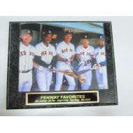 East Coast Trophies & Awards LLC Red Sox Sluggers RICE EVANS GEDMAN EASLER ARMAS 8x10 Photo Mounted On A Custom Engraved Plaque