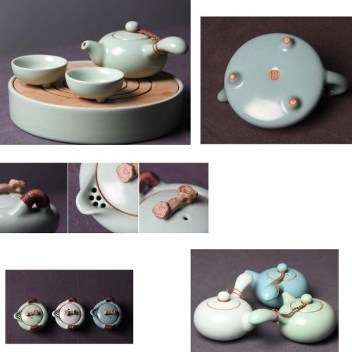  East Majik Ceramic Kung Fu Tea Set Teapot Chinese Style Tea Pot #5