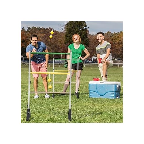  EastPoint Sports Go! Gater Premium Steel Ladderball Set - Features Sturdy Steel Material, Built-in Scoring System, Complete with All Accessories