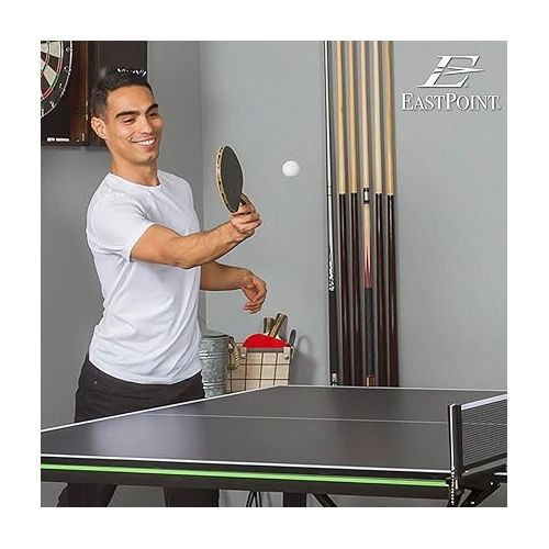  EastPoint Sports 2 Player Table Tennis Paddle Set - Includes 2 Pip-Out Ping Pong Paddles