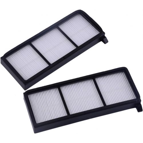  Eastar 2PCS Replacement Filter Fit for Shark Ion Robot Vacuum RV700 RV720 RV750 RV P7Y8 Plastic Paper 14.1x5.6cm