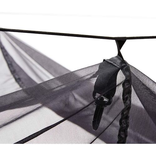  [아마존베스트]Easthills Outdoors 118 x 79 Portable Double Camping Hammock with Removable Mosquito Bug Net and Tree Straps