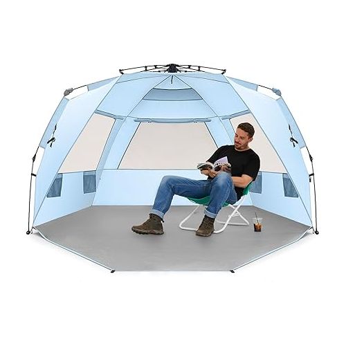  Easthills Outdoors Instant Shader Deluxe XL Beach Tent Easy Up 99