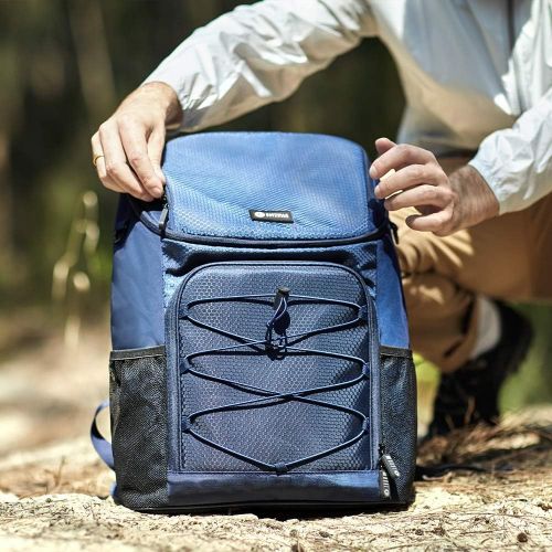  Easthills Outdoors Backpack Cooler 32 cans Lightweight Insulated Leak-Proof Lunch Cooler Backpack with Hip-Belt Straps for Men & Women to Picnics, Camping, Hiking, Beach, Park or D