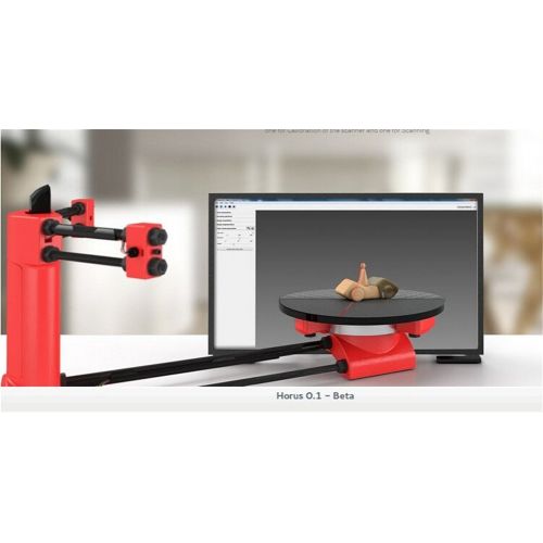  Eastmachinery Ciclop lasing 3d scanner kit Reprap 3d Open Source DIY BQ 3D Scanner (with printed parts) for 3d printer