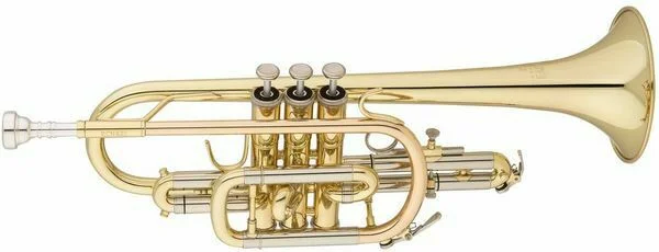  Eastman ECN421 Student Series Bb Cornet - Clear Lacquer