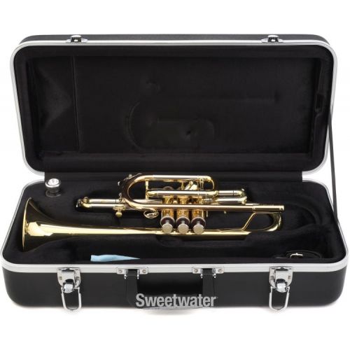  Eastman ECN421 Student Series Bb Cornet - Clear Lacquer