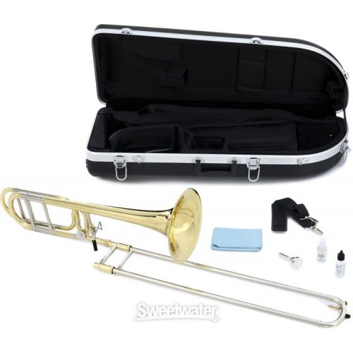  Eastman ETB428 Intermediate Performance Trombone - Clear Lacquer