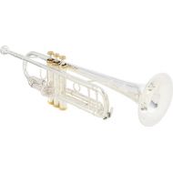Eastman ETR520GS Intermediate Bb Trumpet - 24k Gold Plated Trim - Silver Plated Finish