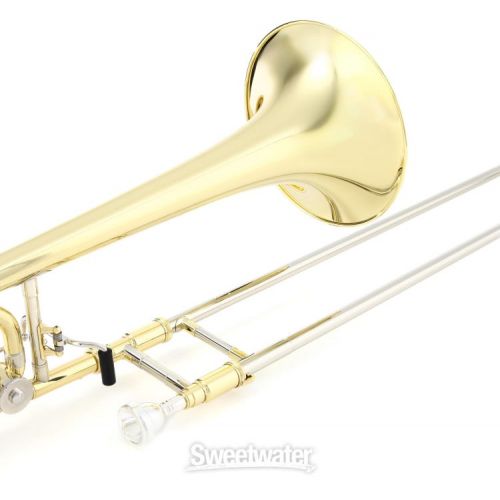  Eastman ETB420 Intermediate Trombone - F Attachment - Clear Lacquer