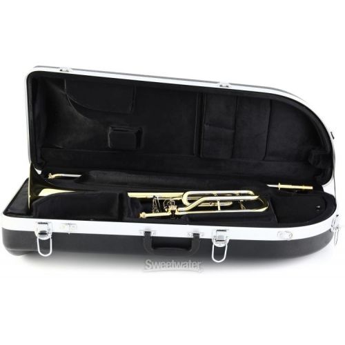  Eastman ETB420 Intermediate Trombone - F Attachment - Clear Lacquer