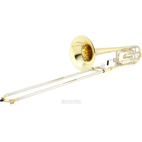  Eastman ETB420 Intermediate Trombone - F Attachment - Clear Lacquer