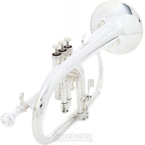  Eastman EFG412S Student Series Bb Flugelhorn - Silver-plated