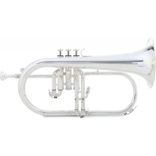  Eastman EFG412S Student Series Bb Flugelhorn - Silver-plated