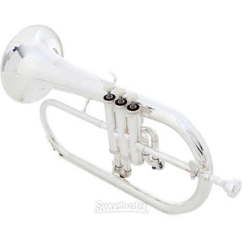  Eastman EFG412S Student Series Bb Flugelhorn - Silver-plated