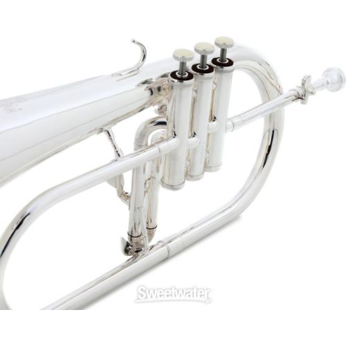  Eastman EFG412S Student Series Bb Flugelhorn - Silver-plated