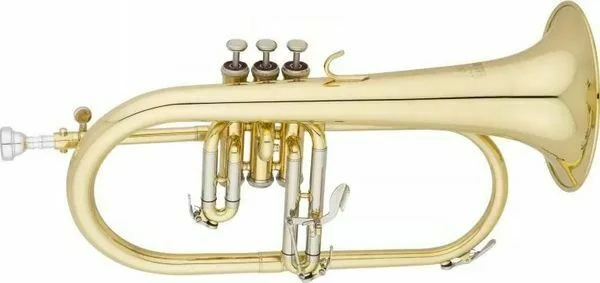  Eastman EFG412 Student Series Bb Flugelhorn - Clear Lacquer