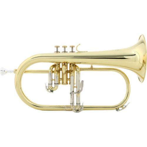  Eastman EFG412 Student Series Bb Flugelhorn - Clear Lacquer