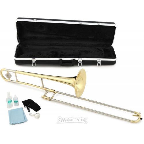  Eastman ETB221 Student Tenor Trombone - Medium Bore - Clear Lacquer