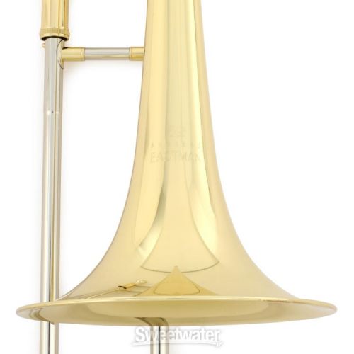  Eastman ETB221 Student Tenor Trombone - Medium Bore - Clear Lacquer