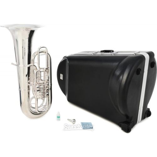  Eastman EBF864S Professional F Tuba - 4/4-size, Silver-plated