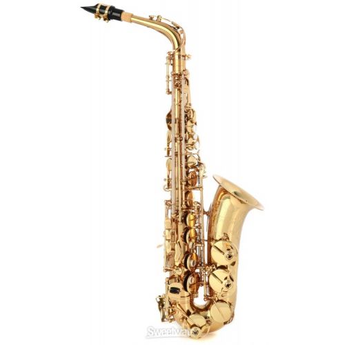  Eastman EAS850 Rue Saint-George Alto Saxophone with DS Mechanism - Gold Lacquer