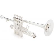 Eastman ETR823S Professional Series Bb/A Piccolo Trumpet - Silver Plated