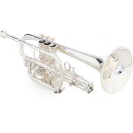 Eastman ECN421S Student Series Bb Cornet - Silver-plated