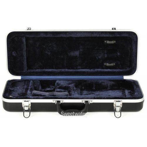  Eastman CA450 Oblong Thermoplastic Violin Case - 1/8 Size