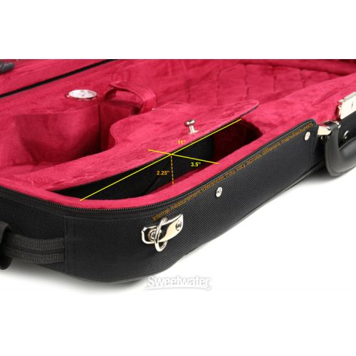  Eastman CA1416 Oblong Viola Case - 16-inch