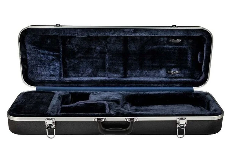  Eastman CA450 Oblong Thermoplastic Violin Case - 1/2 Size