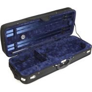 Eastman CA1914-LITE Lightweight Oblong Viola Case - 16-inch, Blue Interior