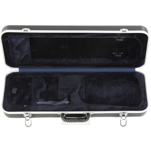  Eastman CA450 Oblong Thermoplastic Violin Case - 1/4 Size