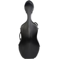 Eastman CACL30 Polycarbonate Cello Case with Wheels - 4/4 Size, Black