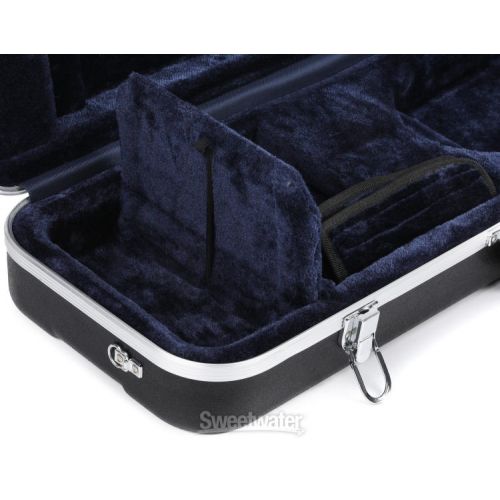  Eastman CA450 Oblong Thermoplastic Violin Case - 3/4 Size