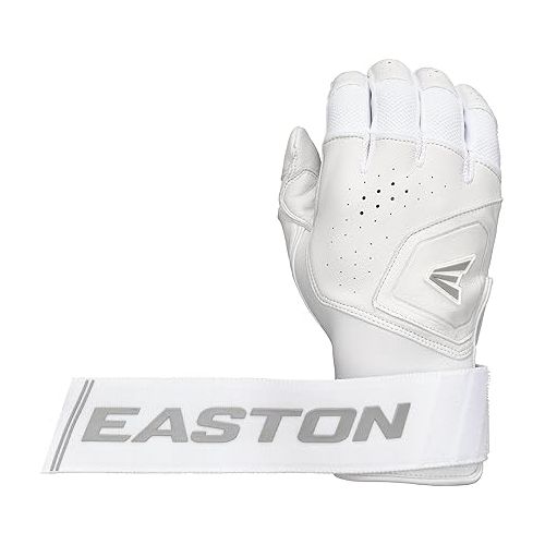 이스턴 Easton | MAV PRO Locked-in Baseball Batting Gloves | Neoprene Wrist Strap | Adult | Multiple Colors