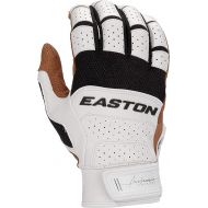 EASTON PROFESSIONAL COLLECTION Batting Glove Series, Pair, 2021, Adult, Premium Grade Cabretta Sheepskin Leather Palm, Smooth Microfiber With Diamond Spandex Back Of Hand, Comfort, Flexibility