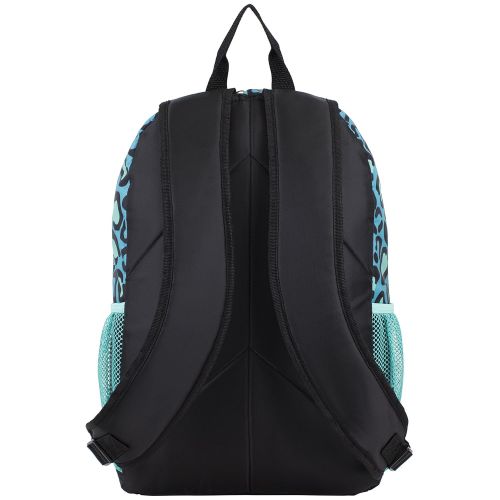  Eastsport Multi Pocket School Backpack, Blue Leopard Print