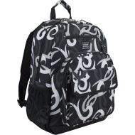 Eastsport Tech Backpack, Black Tribal Print