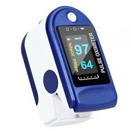 Easy@Home Fingertip Pulse Oximeter (Not for Medical Use) - SpO2 Blood Oxygen Saturation Meter and Heart Rate Monitor -EHP050