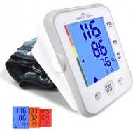 [아마존 핫딜]  [아마존핫딜]Large Cuff Easy@Home Digital Upper Arm Blood Pressure Monitor (BP Monitor), 3-Color Hypertension...