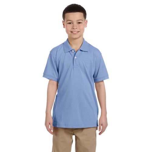  Easy Blend Boys ft Light College Blue Polo Shirt