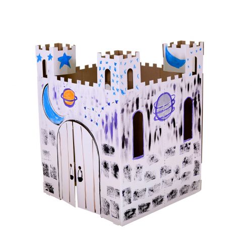  Easy Playhouse Castle Cardboard Playhouse