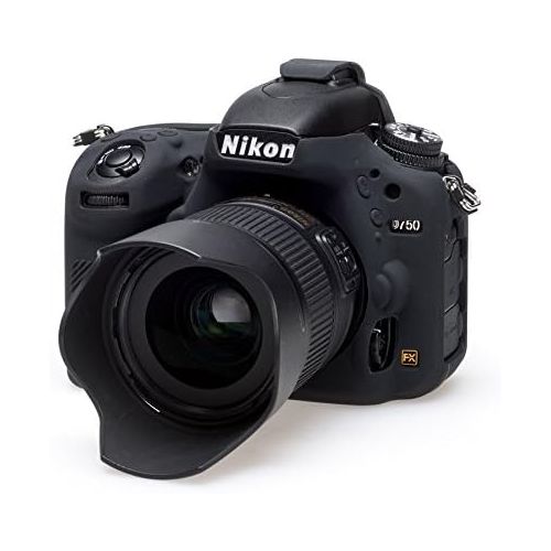  easyCover Silicone Protection Cover for Nikon D750 Camera, Black