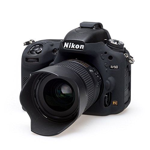  easyCover Silicone Protection Cover for Nikon D750 Camera, Black