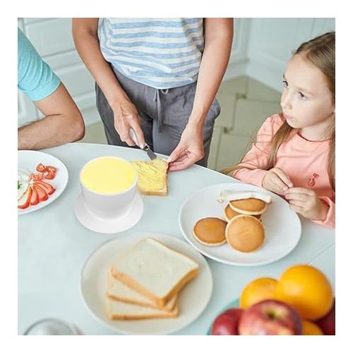  French Butter Crock, Butter Dish with Knife for Soft Butter-No more Hard Butter Anymore for Gift