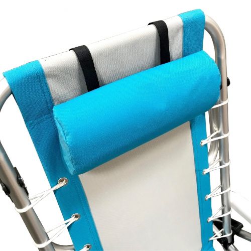  EasyGo Beach Chair Lightweight Backpack Beach Chair (Blue and Grey)