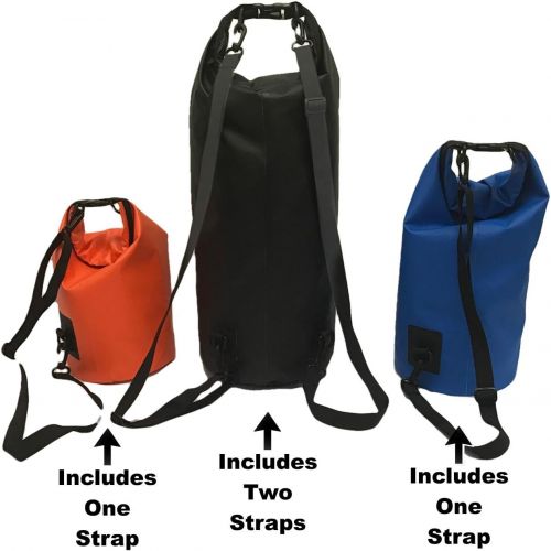  [아마존베스트]EasyGoProducts 3 Bag Set - DRY VAULT  DRY BAG SETS  500D PVC Tarpaulin  20L, 10L, 5.8L with shoulder straps - WEATHERPROOF - WATERPROOF BAGS - BEST DEAL ON AMAZON - 100% Guaranteed -3 QUALITY