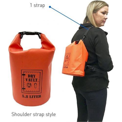  [아마존베스트]EasyGoProducts 3 Bag Set - DRY VAULT  DRY BAG SETS  500D PVC Tarpaulin  20L, 10L, 5.8L with shoulder straps - WEATHERPROOF - WATERPROOF BAGS - BEST DEAL ON AMAZON - 100% Guaranteed -3 QUALITY